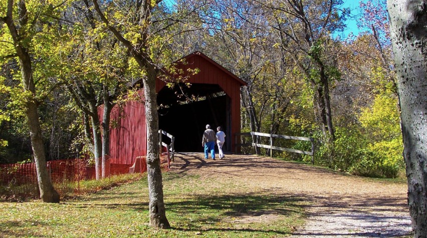 Sandy Creek Covered Bridge Jefferson County Missouri